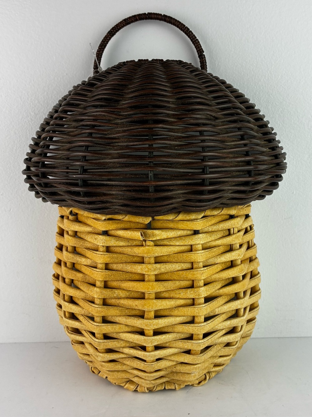 Place & Time NWT Mushroom Basket Wall Hanging Art